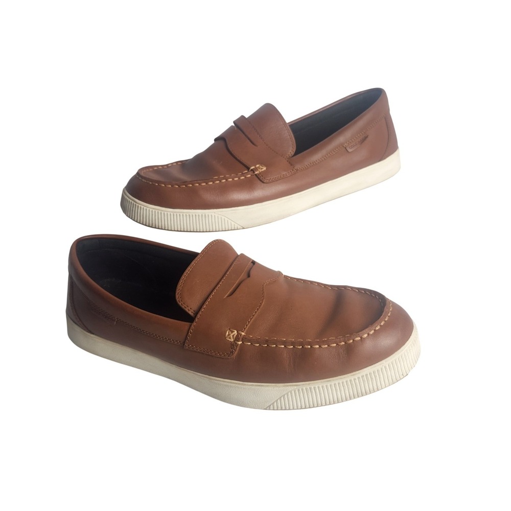 Cole Haan Grand 360 Penny Loafer Mens 13M British Leather C33859 Sneaker Sole